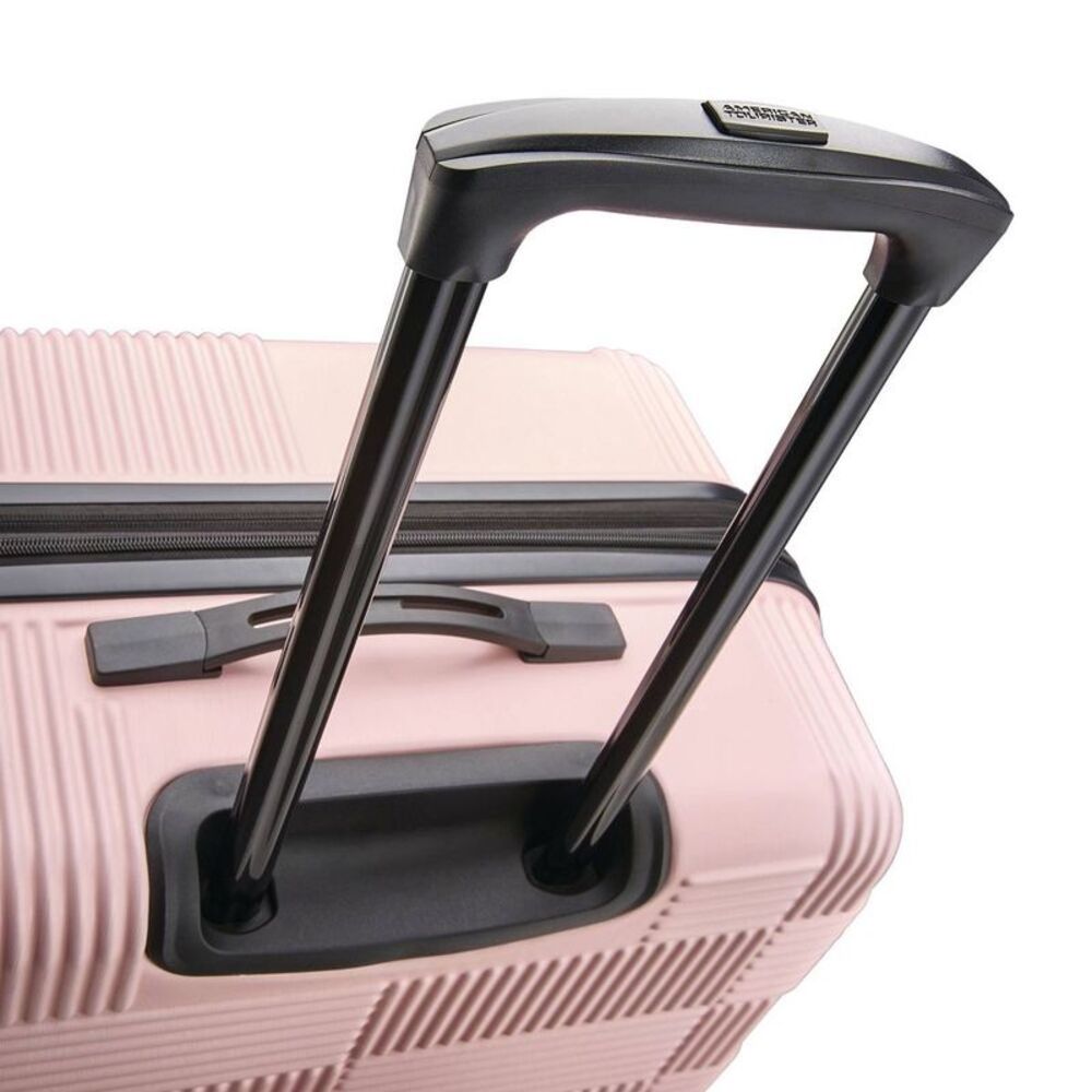 American Tourister - American Tourister  Checkered Carry On Hardside Sp Pink - Picture 4 of 5